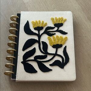 Happy Planner chenille embroidered planner